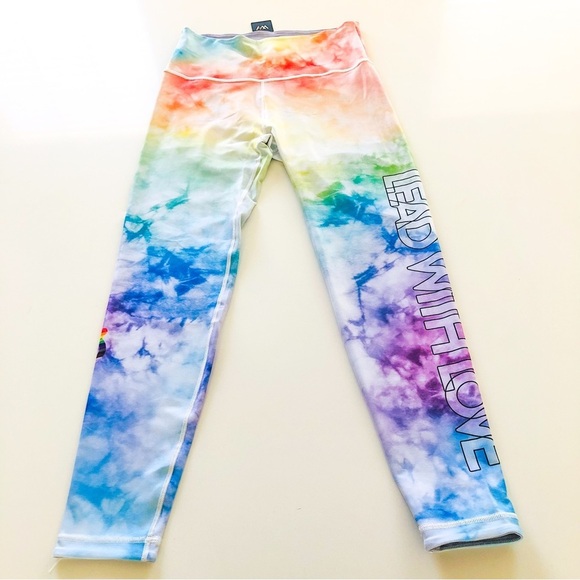 Peloton WITH Reversible Lead With Love Leggings Size Large NWT - Picture 4 of 11